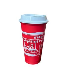 2025 Starbucks Christmas Reusable Red Cup 16 oz – Brand New, Never Used